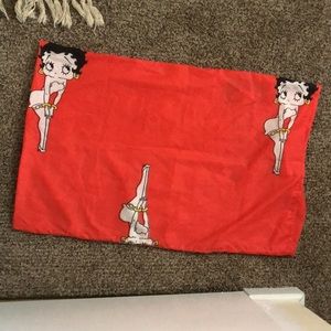 Betty Boop pillowcase